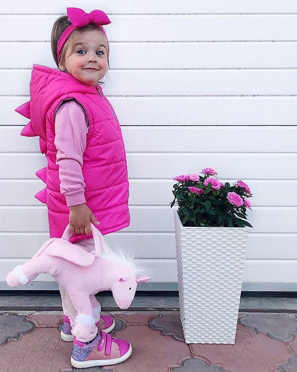 Adorable Dinosaur Vest Jacket for Kids