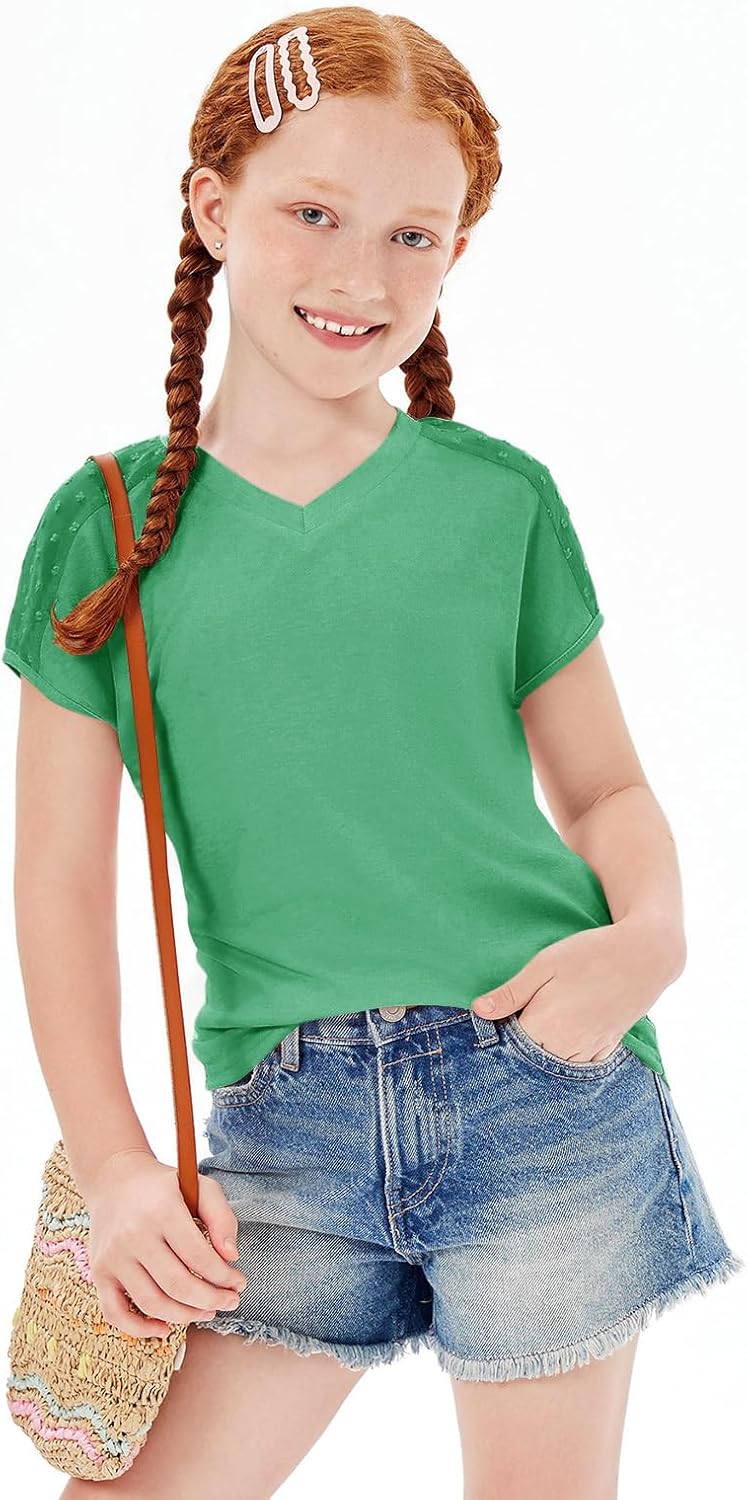 Comfortable V-Neck T-Shirt for Girls