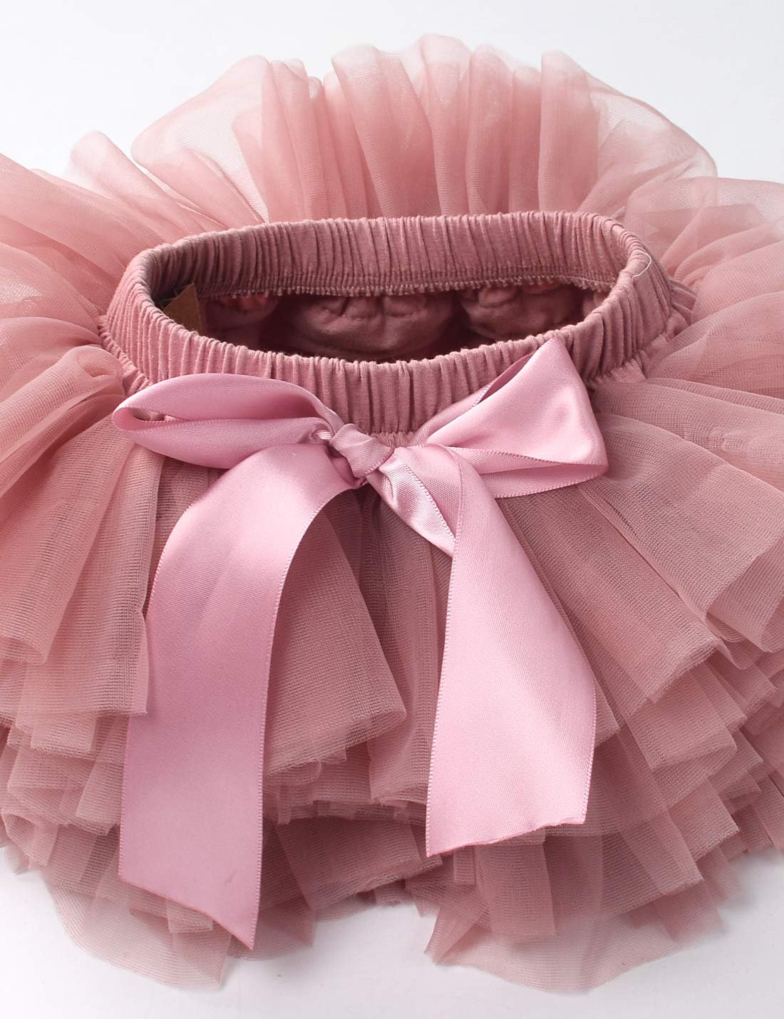 Cotton Tutu Skirt for Baby Girl with Diaper Cover