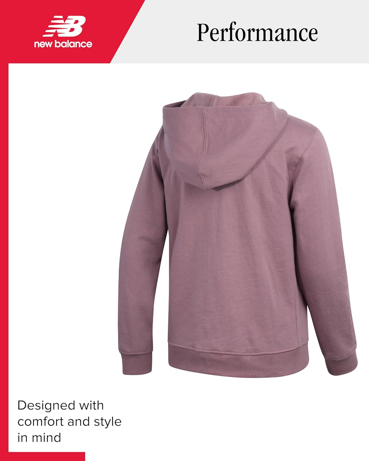 New Balance Girls Fleece Hoodie