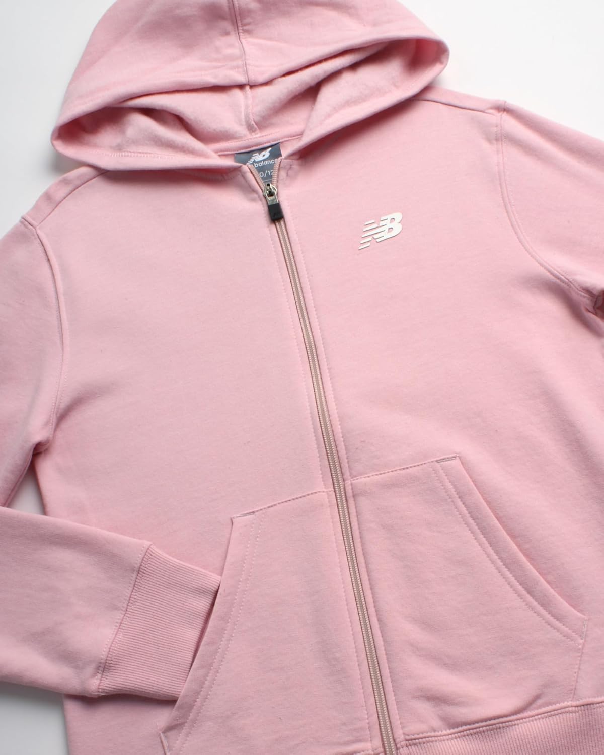 New Balance Girls Performance Fleece Zip-Up Sweatshirt