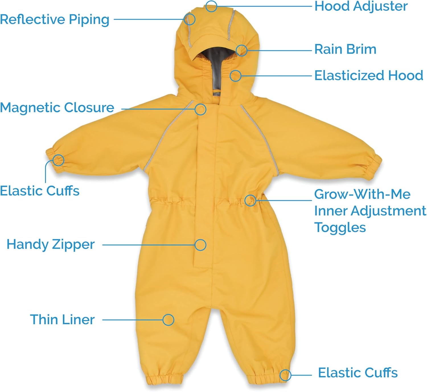 JAN JUL Waterproof Rain Suit for Kids 1
