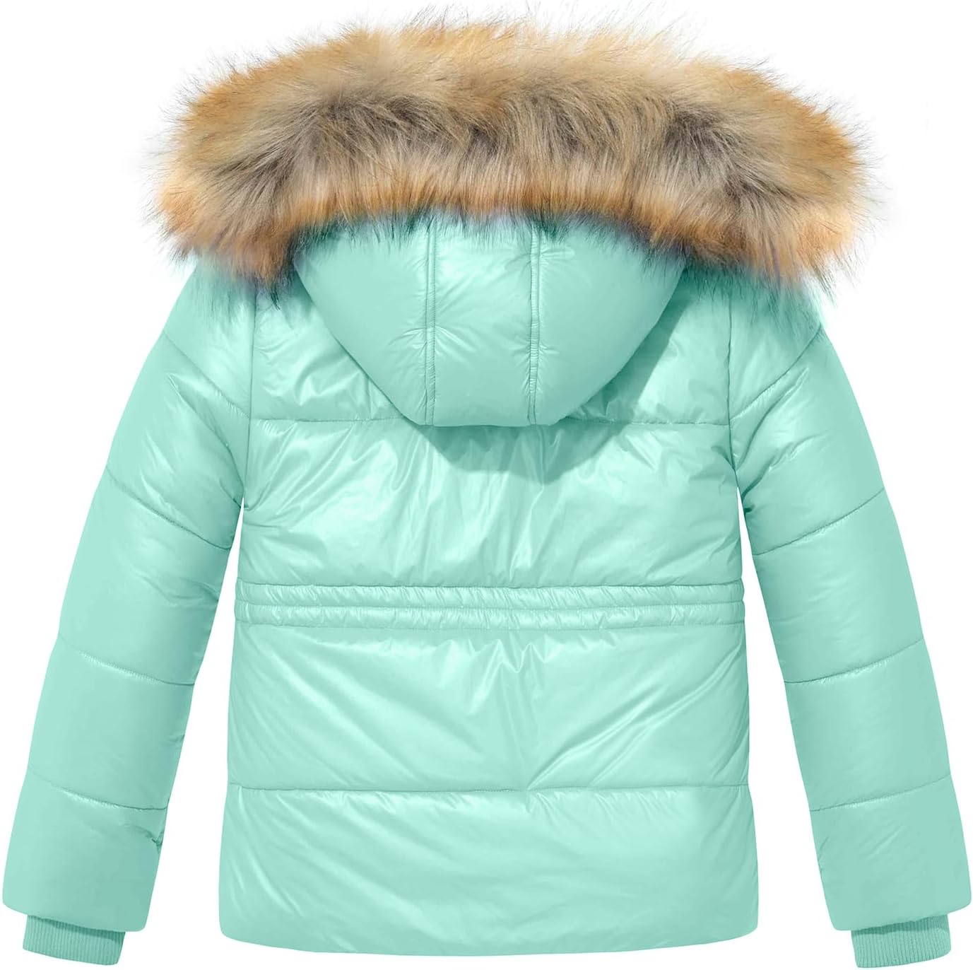Garemcy Girls Metallic Winter Coat