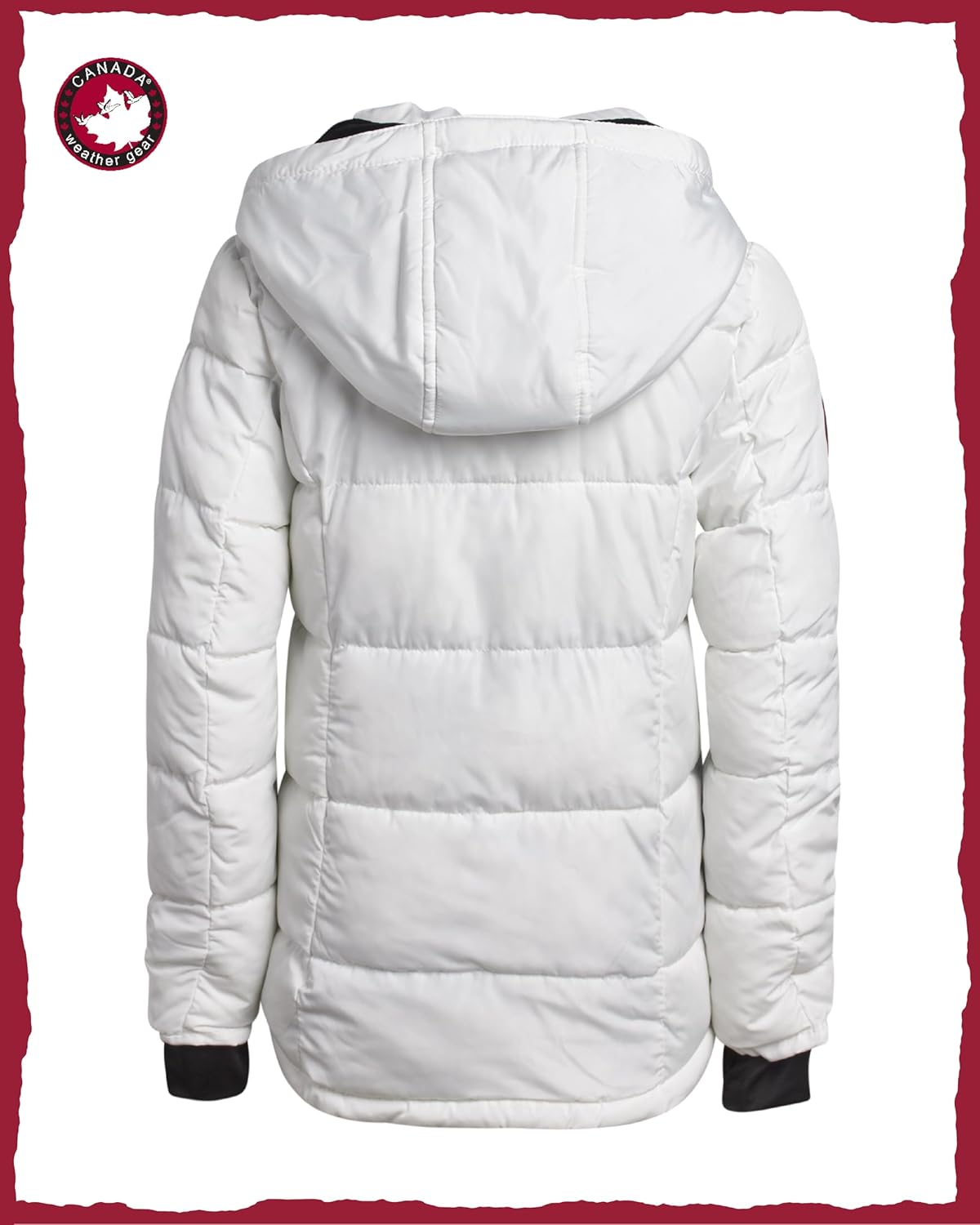 CANADA WEATHER GEAR Girls Quilted Winter Parka Warm and Cozy
