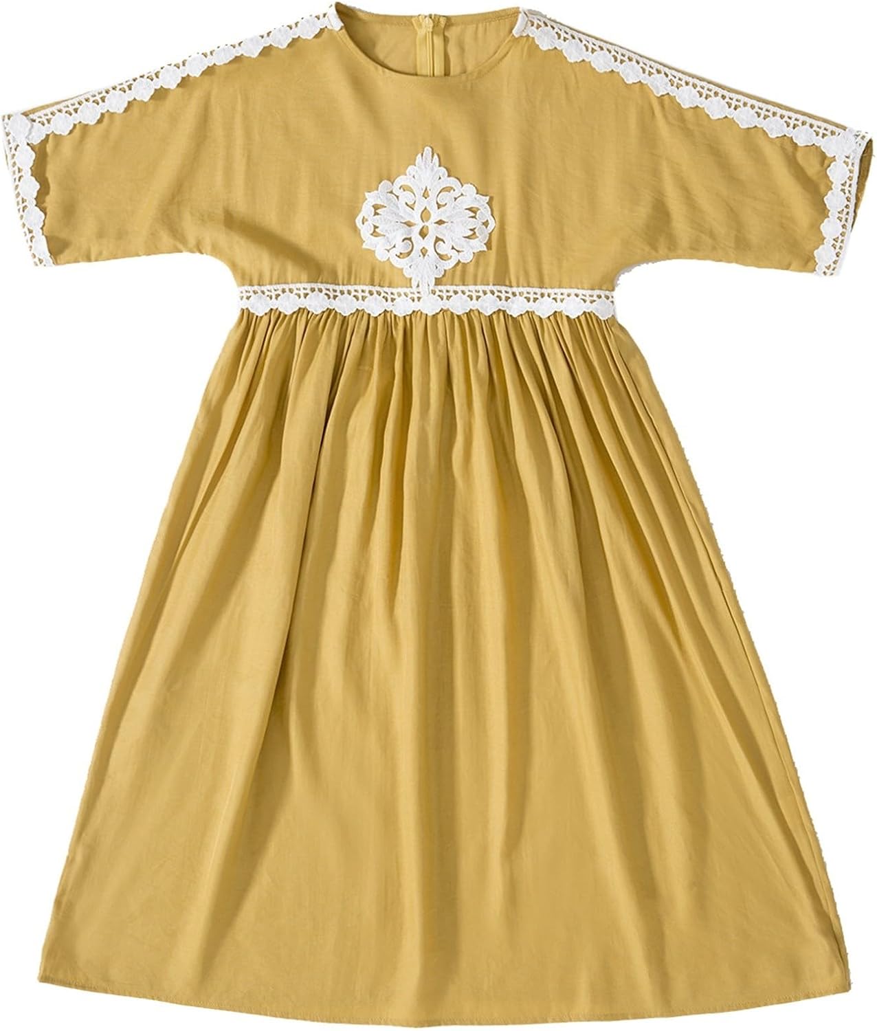 Beessbest Kids Girls Short Sleeve Abaya Over HYBRID TENSIO