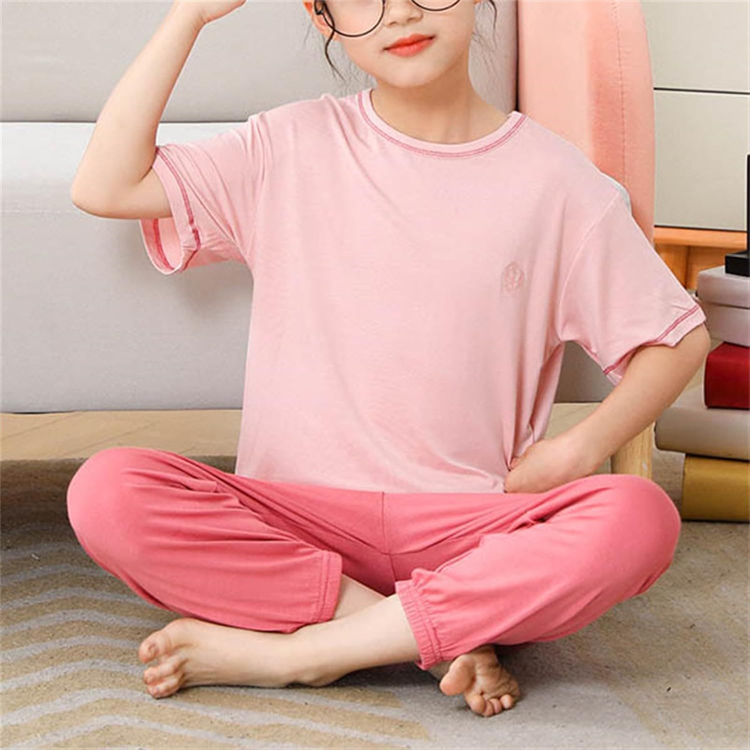 Watermelon Ruffle Summer Kids Soft Set for Girls Boys