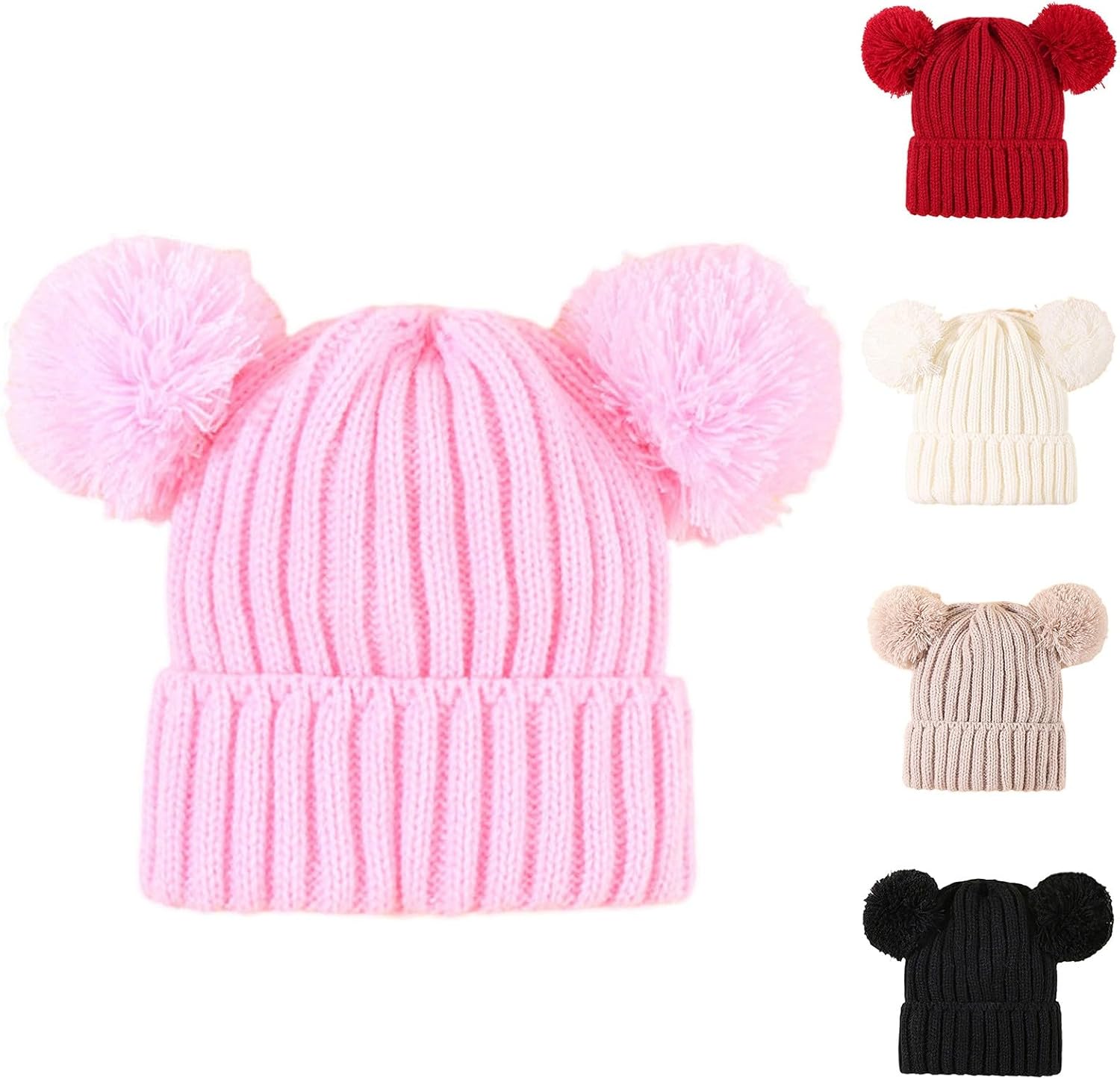 Infant Winter Hat Set with Earflap for Toddlers