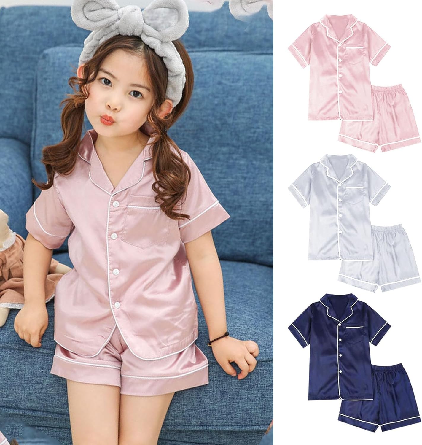 Baby Girls Summer Cotton Loungewear Set