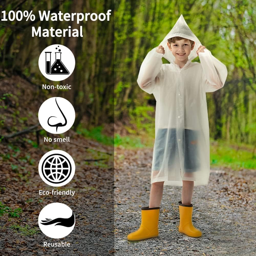 Opret 2-Pack Rain jackets for Kids