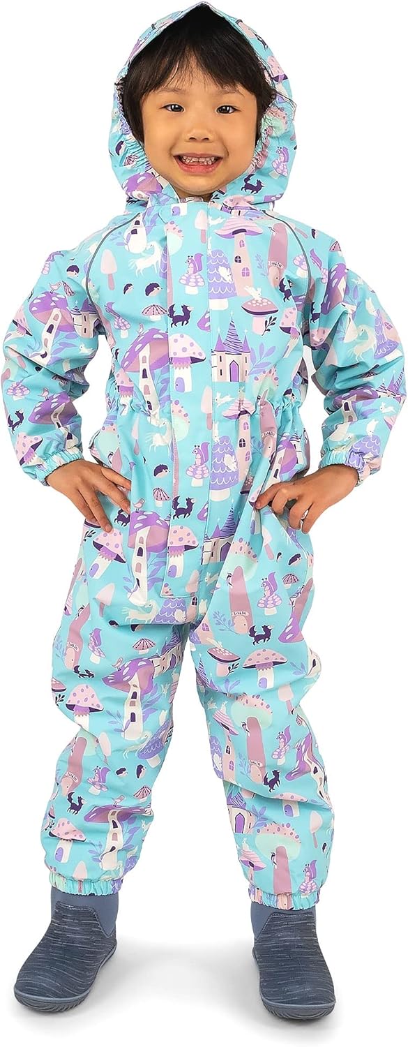 Waterproof Windproof Fleece Lined Snow Suit for Kids 2-8 years old