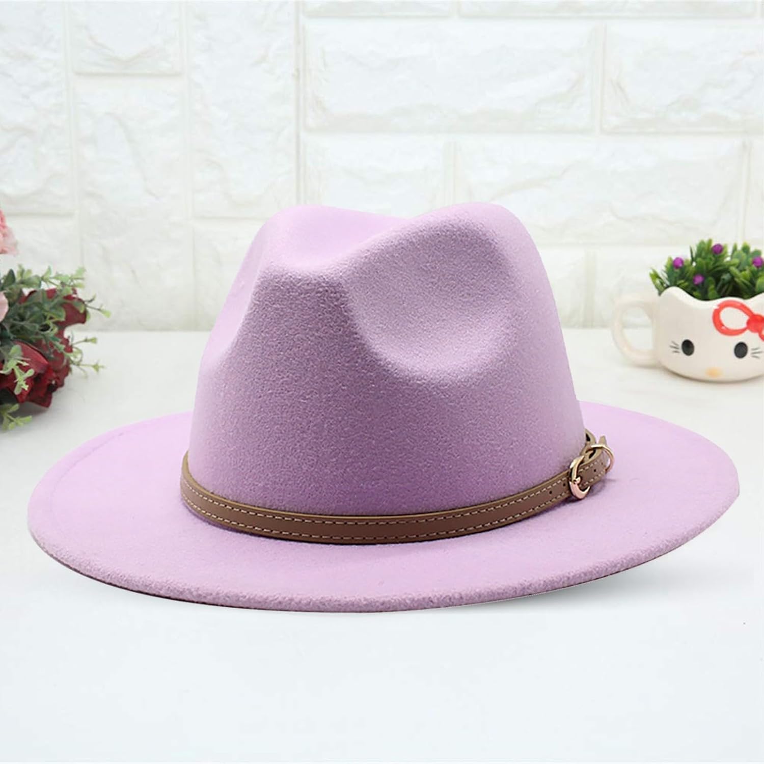 Wide Brim Cowboy Hat Fedora Kap