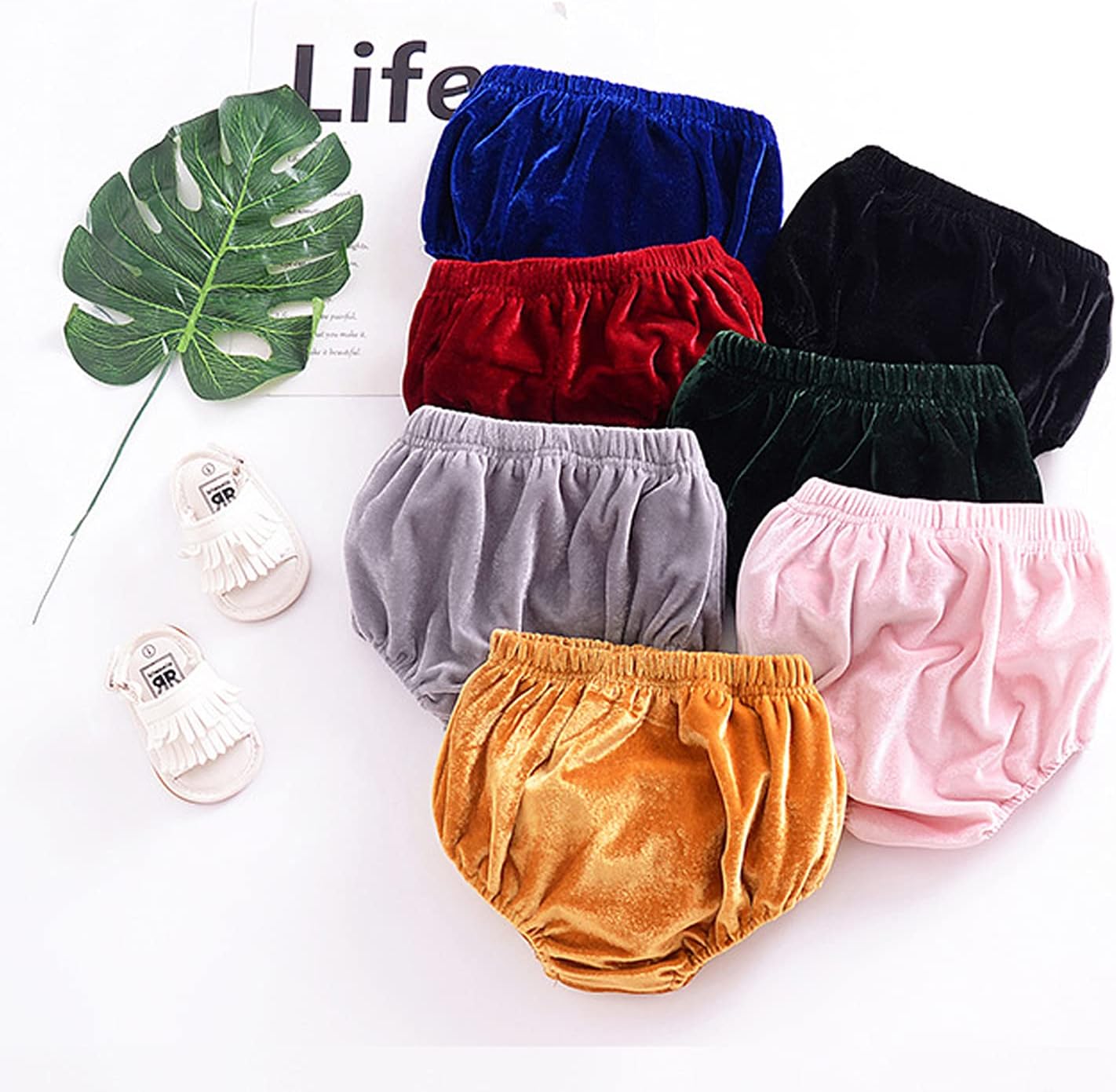 EISHOW Diaper Cover Cotton Linen Blend for Baby