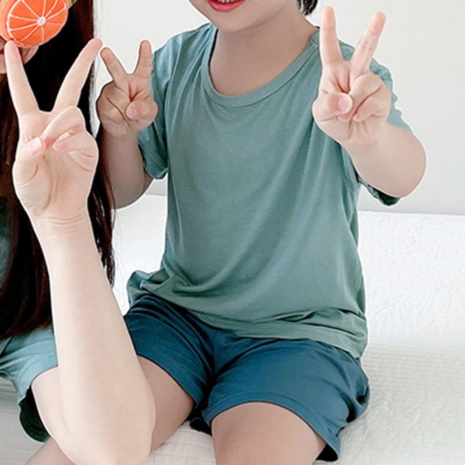 Set of 2 Unisex Summer Outfits for Toddlers