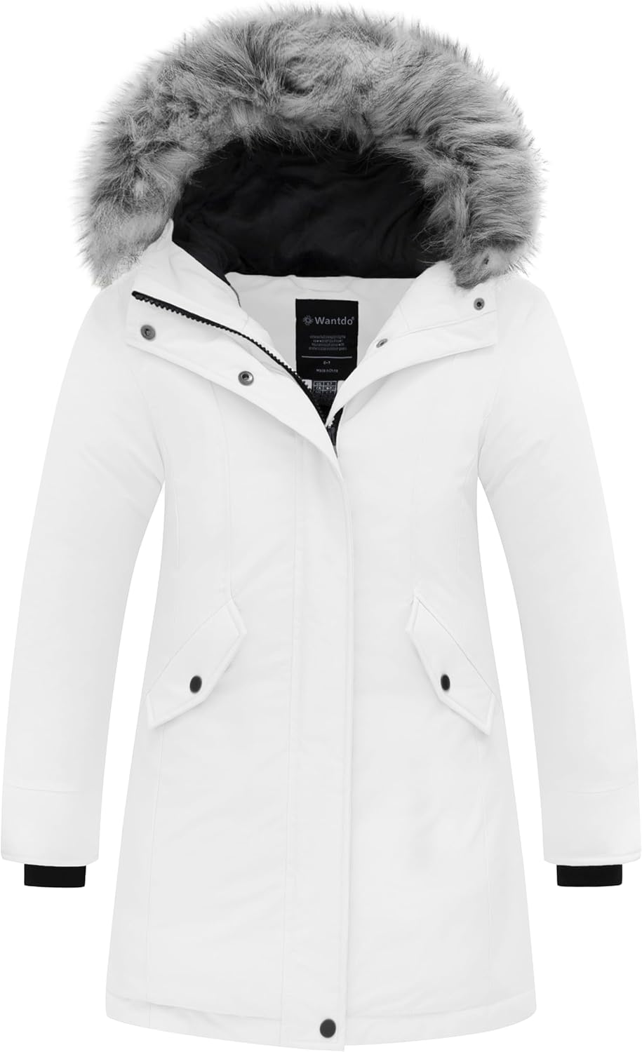Wantdo Girls Winter Coat - Warm Windproof Parka for Cold Weather