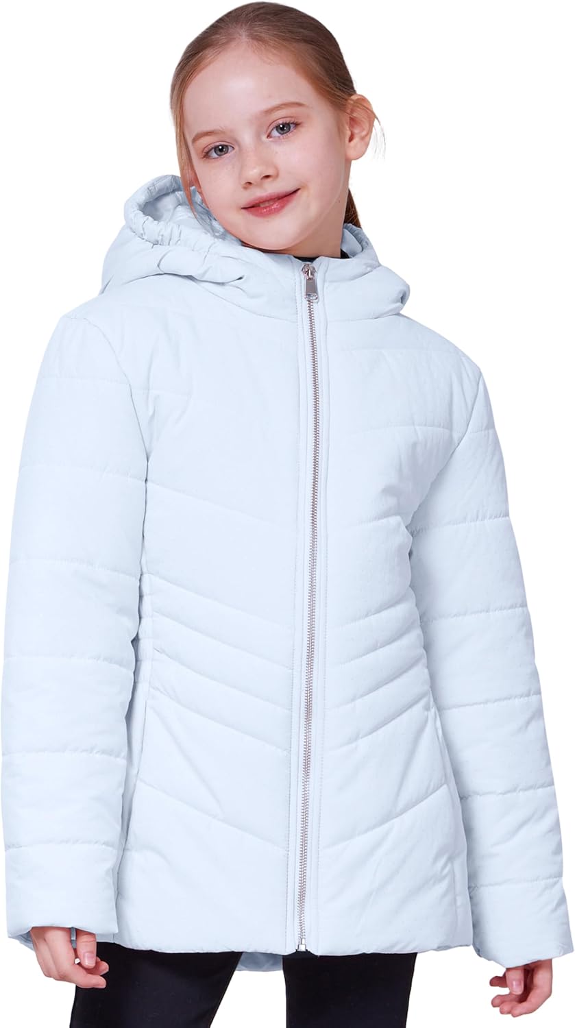 WULFUL Girls Winter Warm Coated Jacket