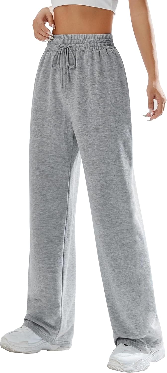 Kiench Teens Girls High Waisted Sweatpants