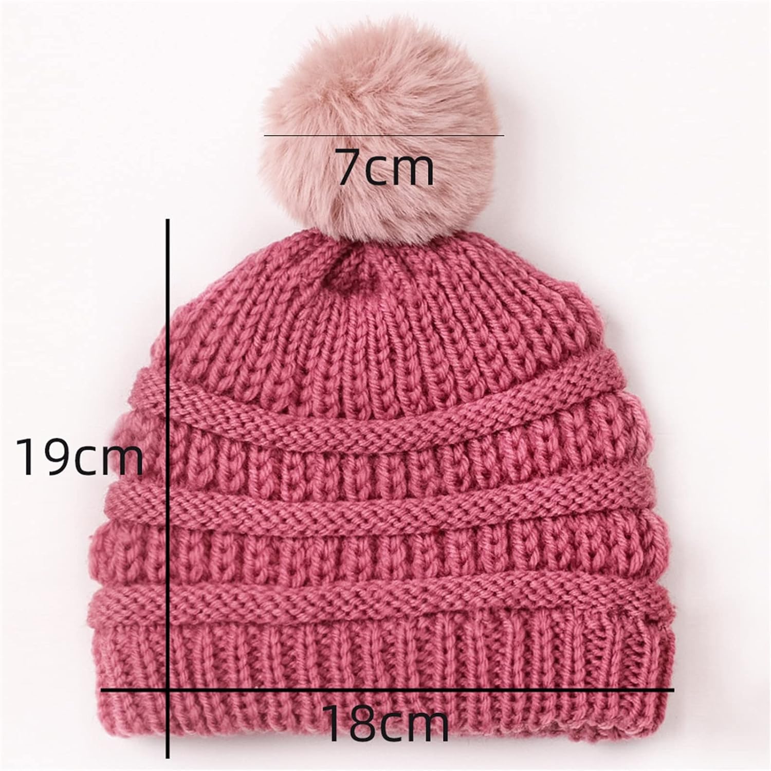 Soft Cotton POM POOM WINTER HAT for Babies toddlers