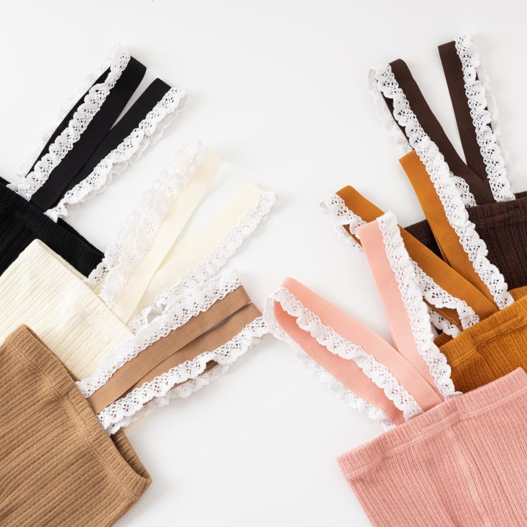 Comfy Symmetrical Baby Girls Tights with Suspenders