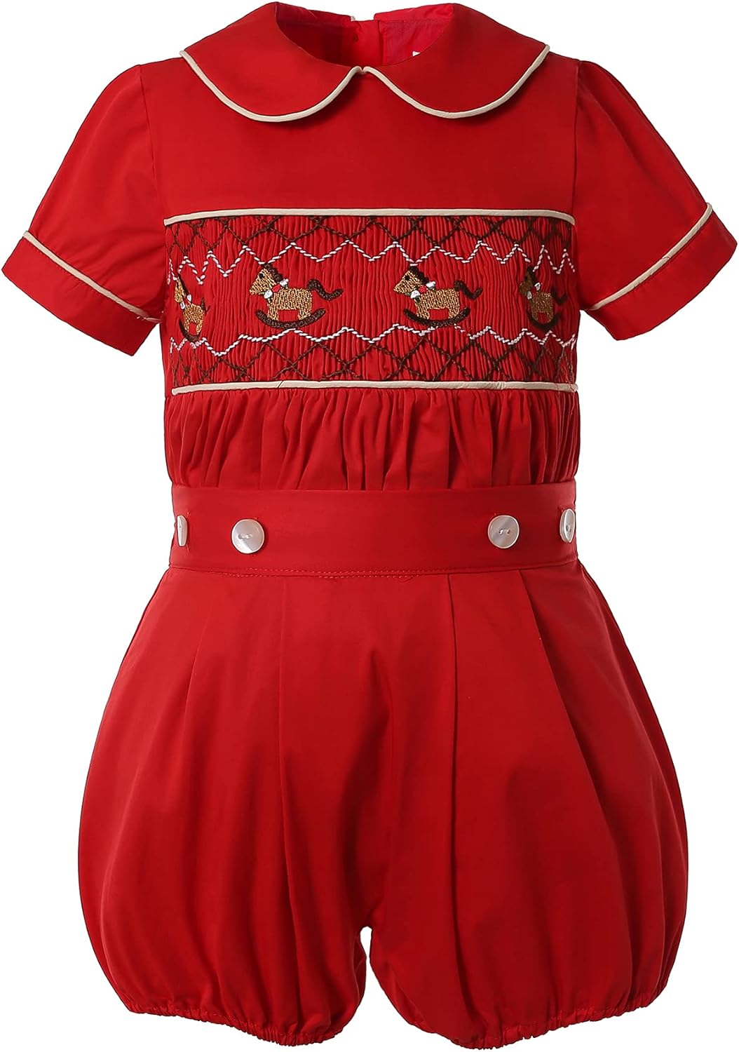 Pettigirl Smocked Dress for Baby Girls Boys Christmas