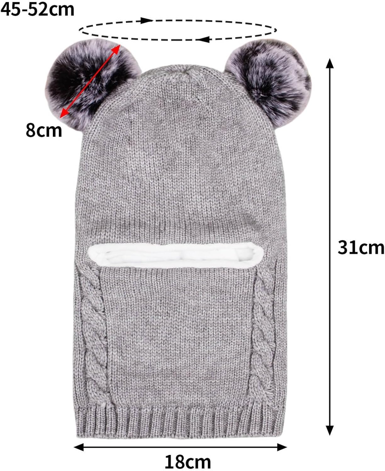 Winter Warm Knit Set for Kids and Toddlers