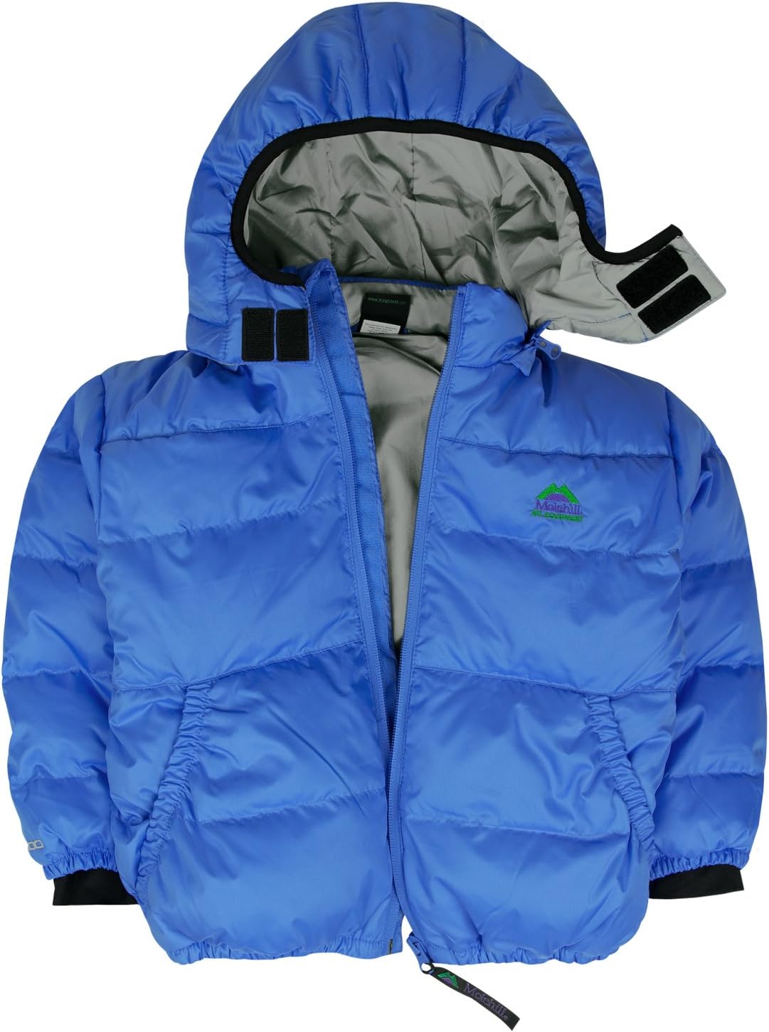 Molehill Kids Down Hoodie 700 Fill Water Repellent Insulated for Little Ones