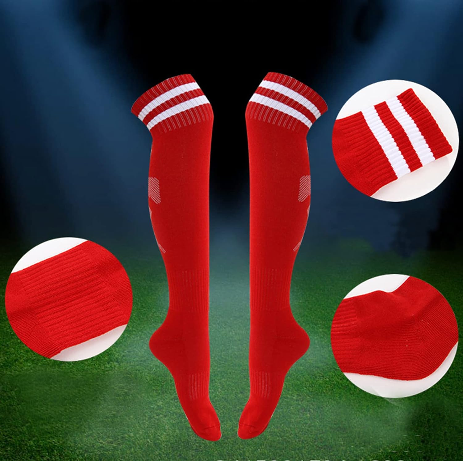 Kids Soccer Socks - Fun Protecting