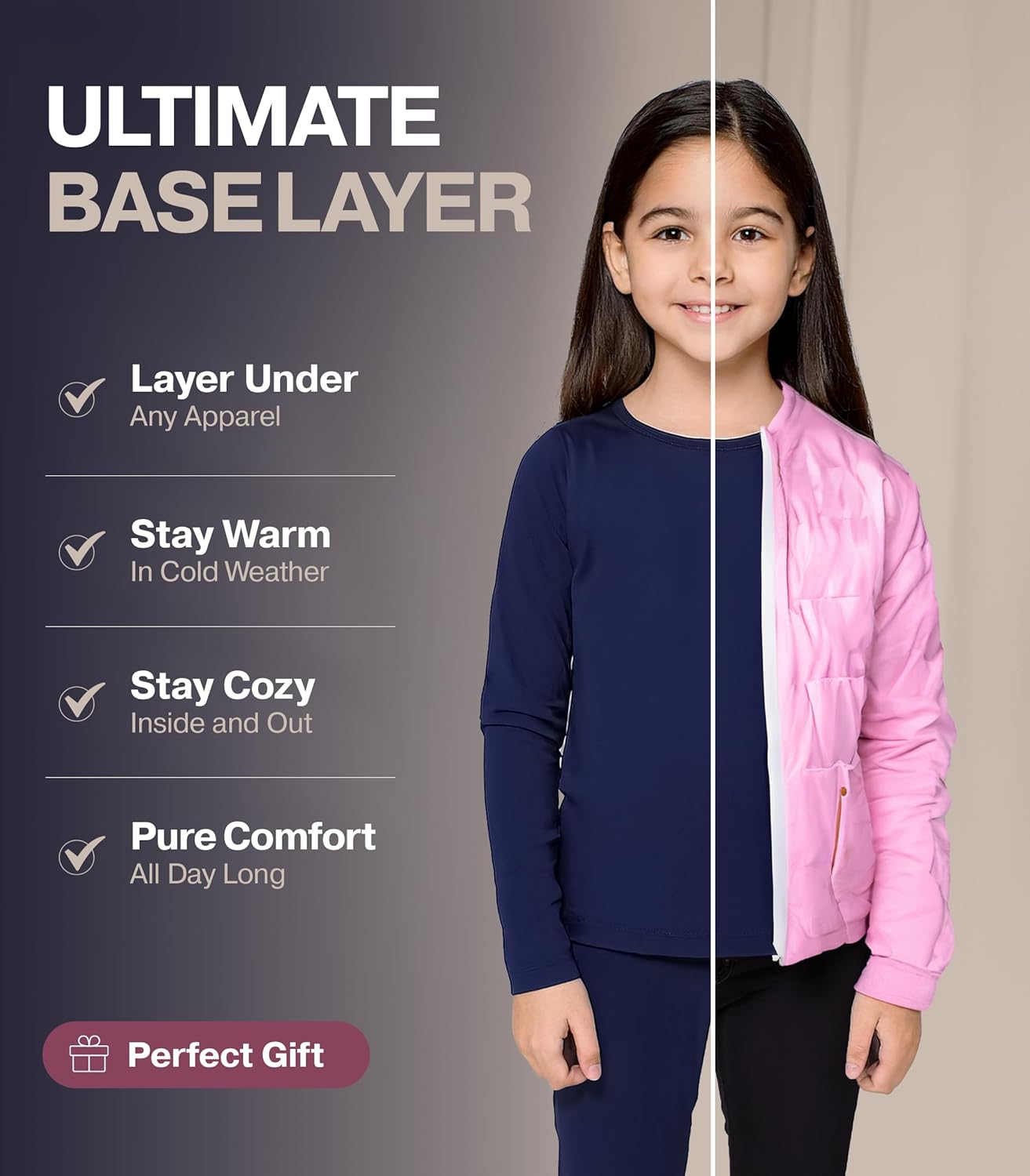Thermajane Thermal Kids Long Johns
