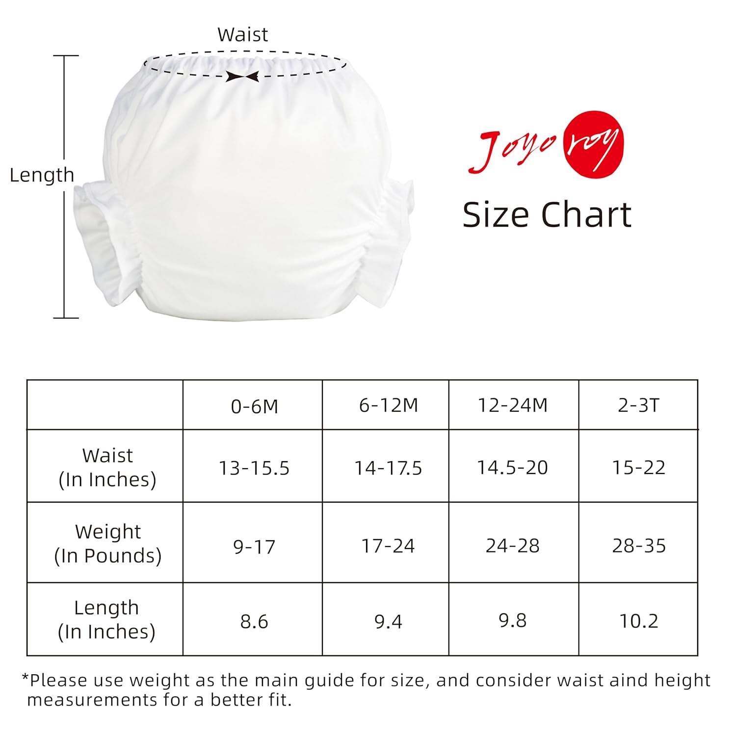 Joyo Roy 4pc Set White Bloomer Pants for Baby