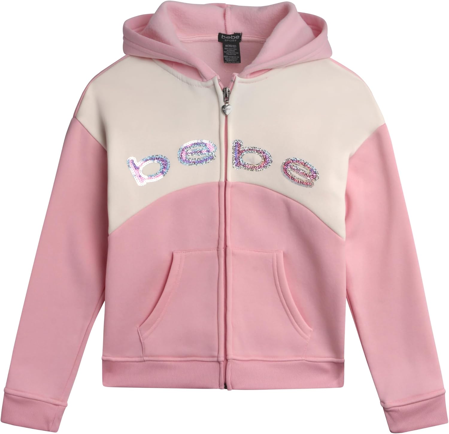 Bebe Girls Cozy Jogger Set Fashion meets Function for Ages 7-12