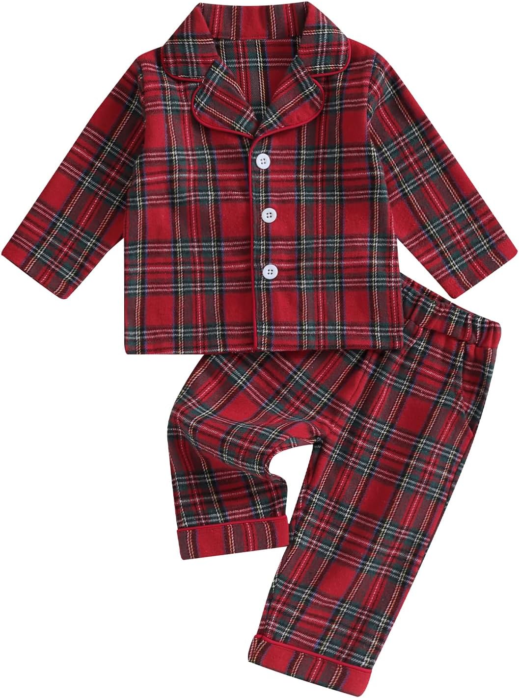 Cozy Christmas Pajamas for Kids Boys Girls