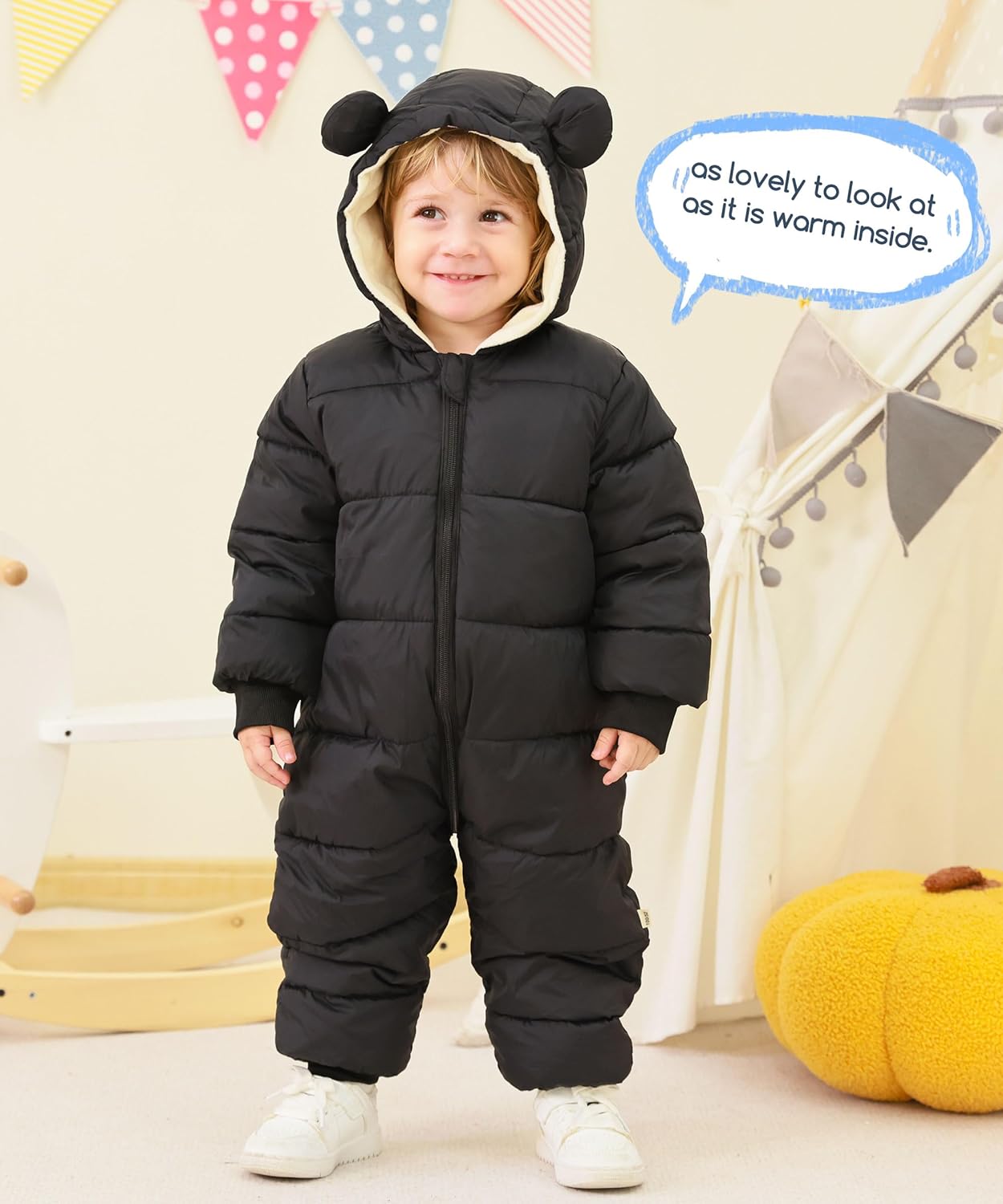 Perfect Protection for Little Ones Cozy Baby Snowsuit for Winter