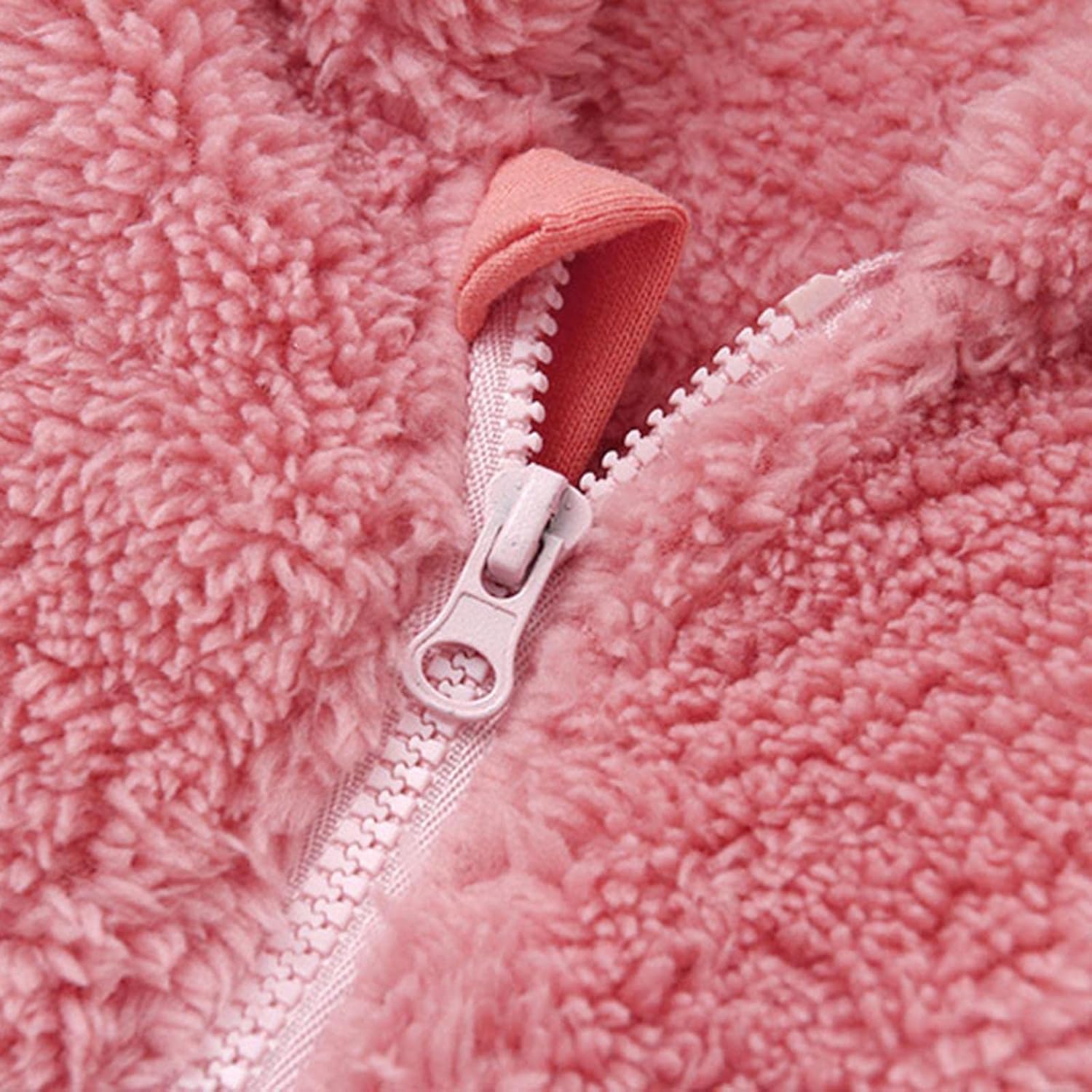 Junslung Kids Fleece Coat Baby Girl