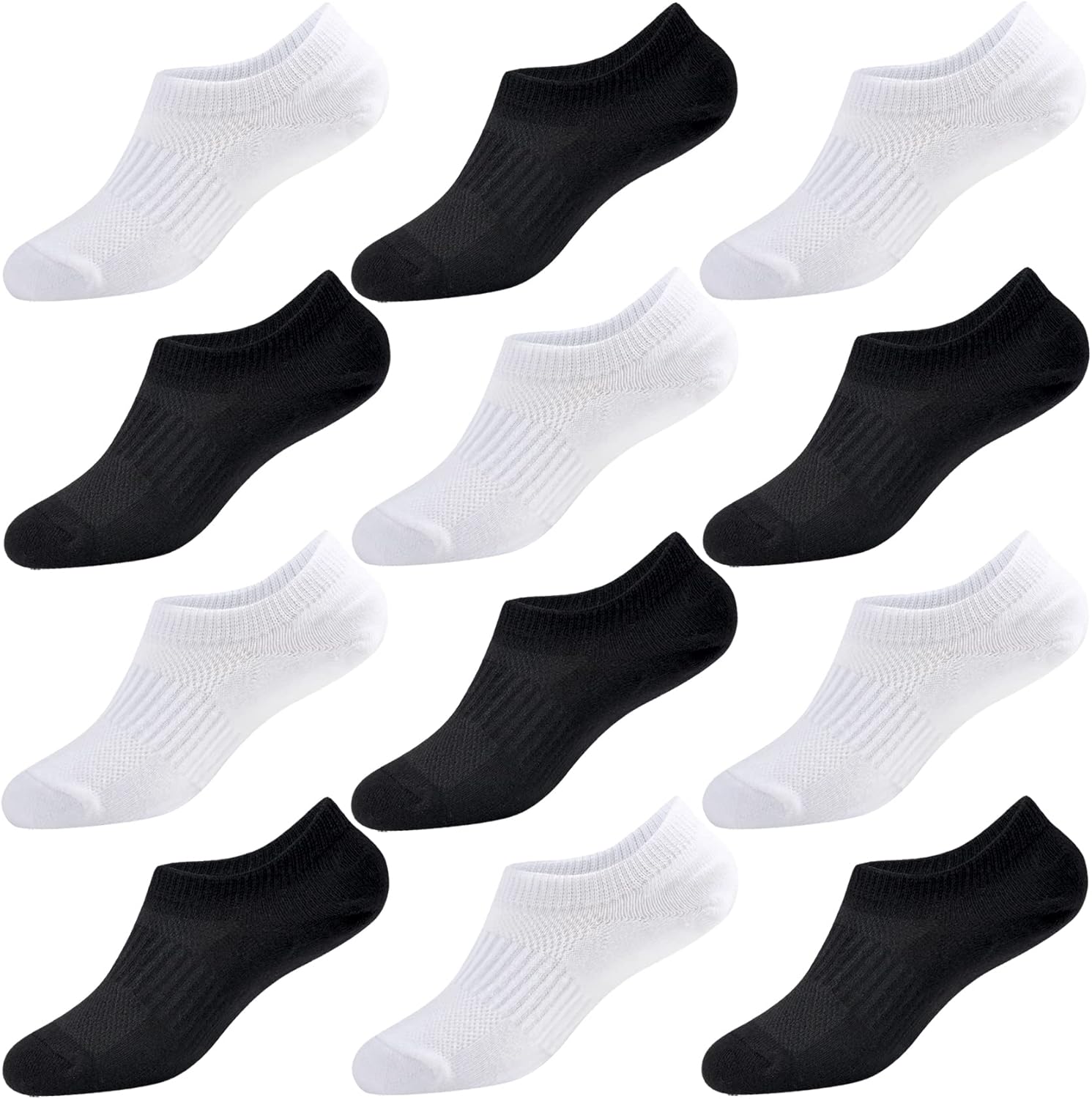 CoziWill Super Comfortable No-Show Socks Kids Adults