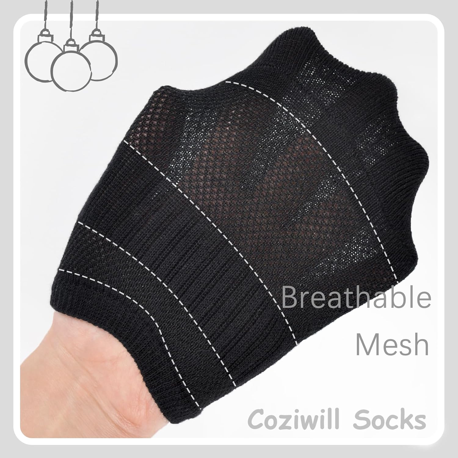 CoziWill Super Comfortable No-Show Socks Kids Adults