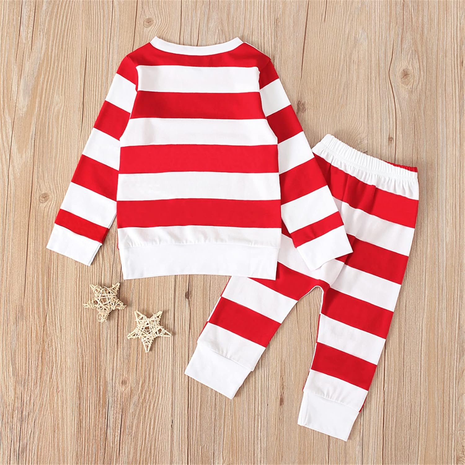 Red Striped Pajama Set for 2-3 Years