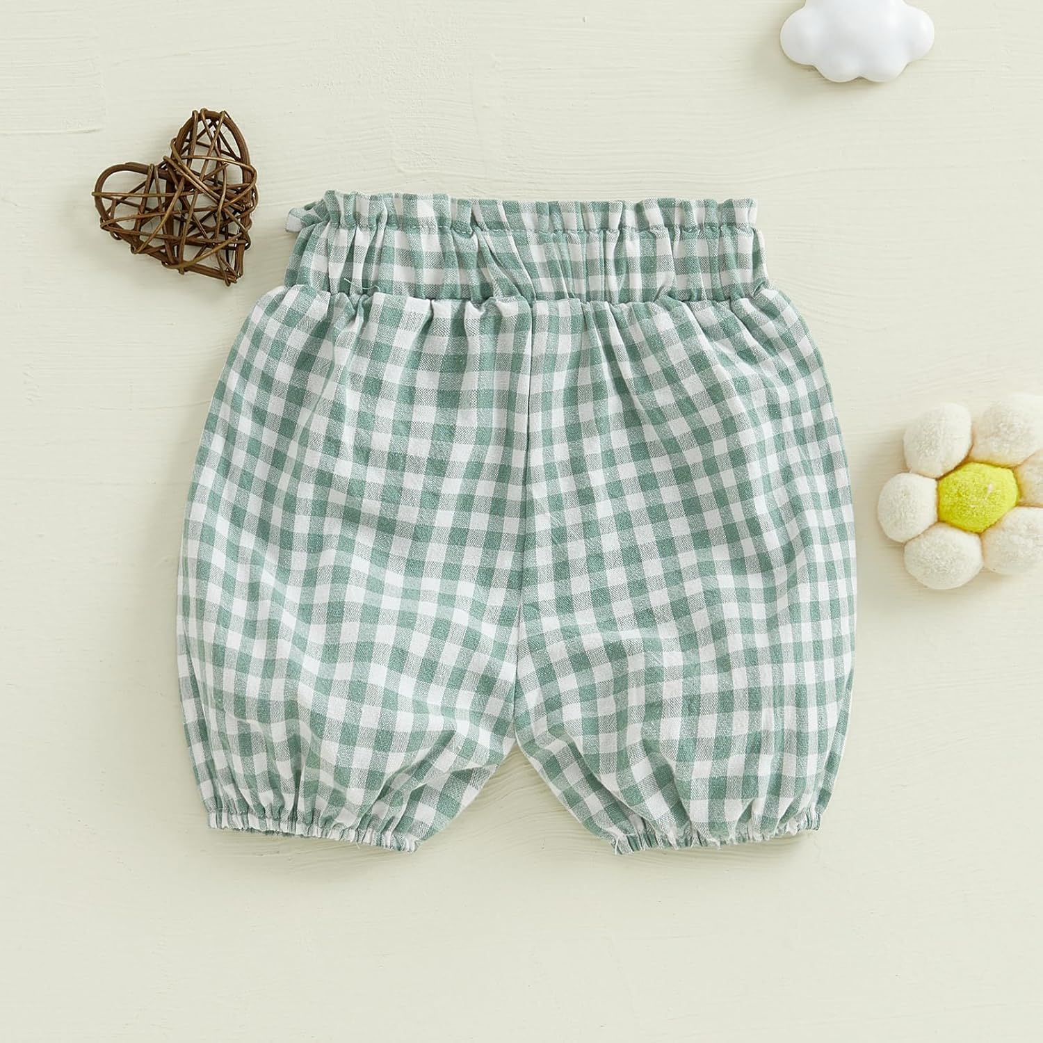 Soft Plaid Easy-Skirt for Babies