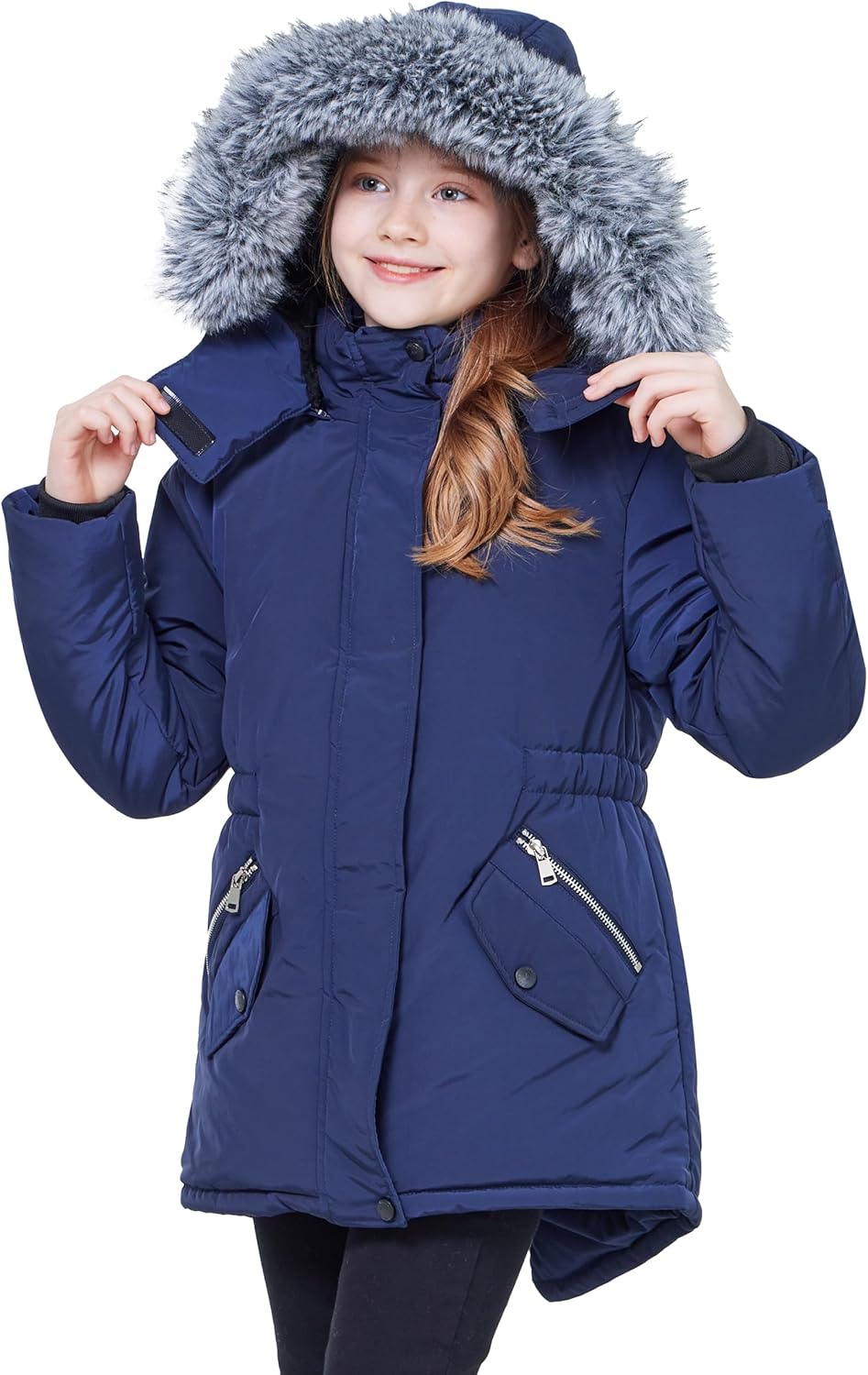 WULFUL Girls Winter Parka Super Warm and Waterproof
