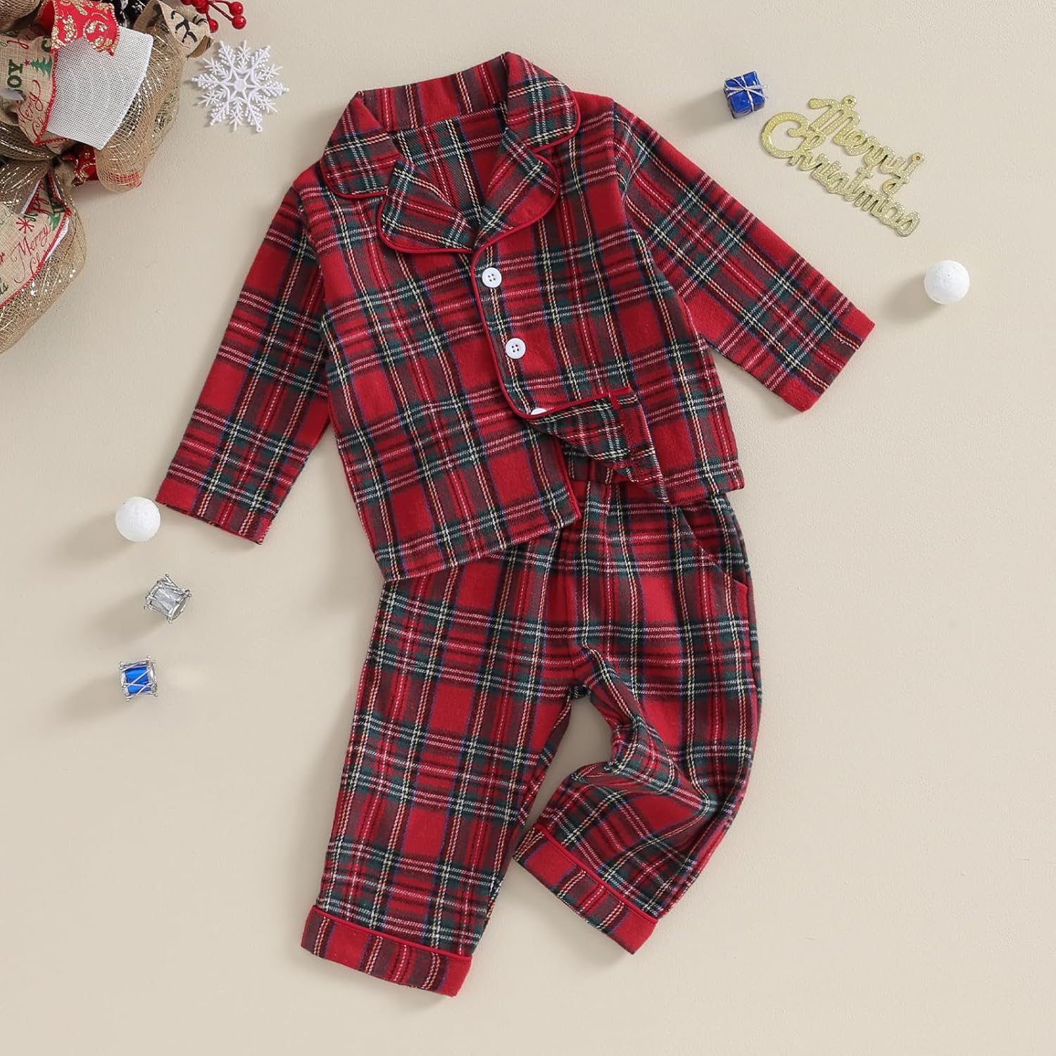 Cozy Christmas Pajamas for Kids Boys Girls