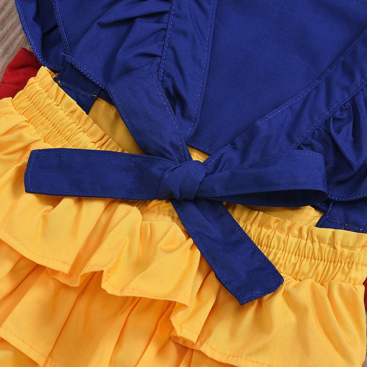 Handmade Princess Snow White Romper Set for Baby Girls