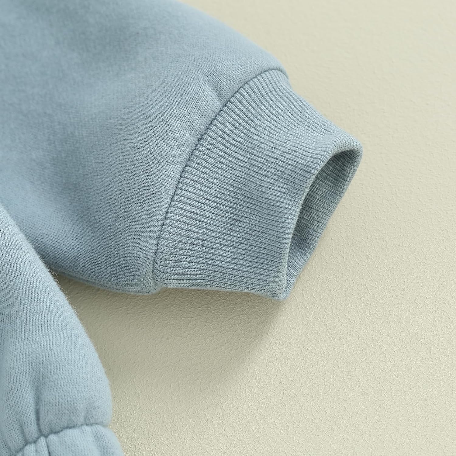 Gueuusu Unisex Baby Romper - Soft Warm Fleece Sweater for Newborns
