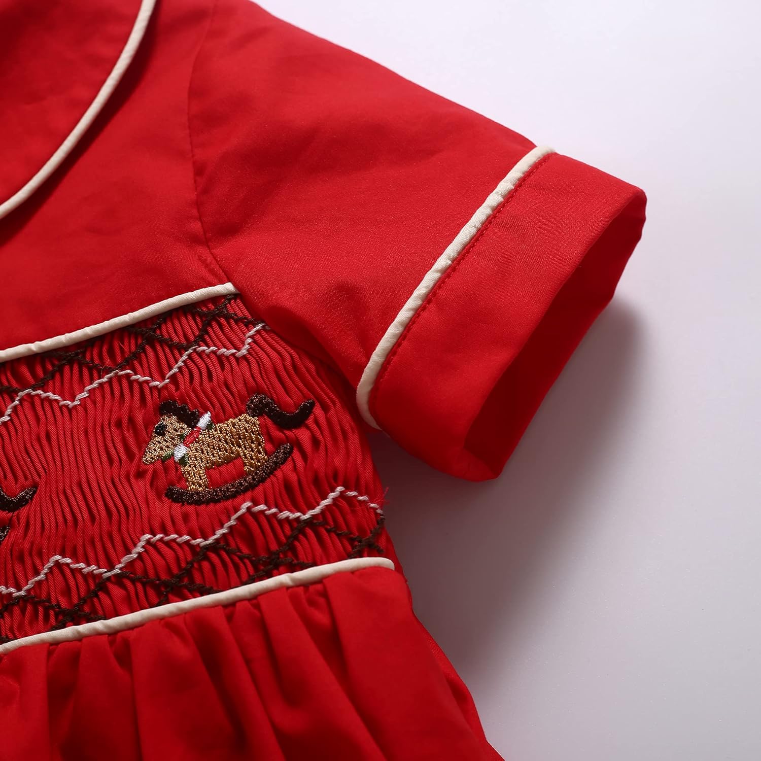 Pettigirl Smocked Dress for Baby Girls Boys Christmas