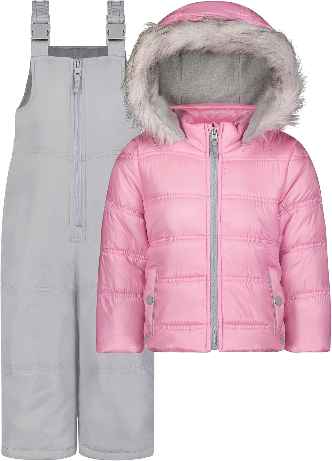 Jessica Simpson Girls Insulated Snowsuit Set for Cozy Winter Adventures