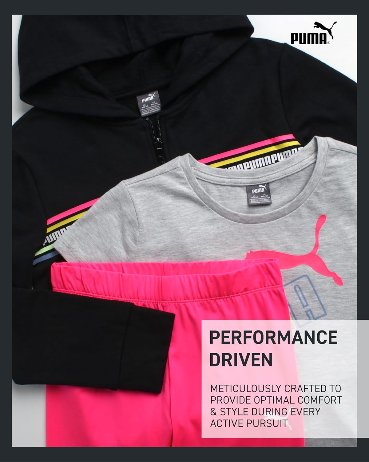 PUMA Girls Performance Active Outfit