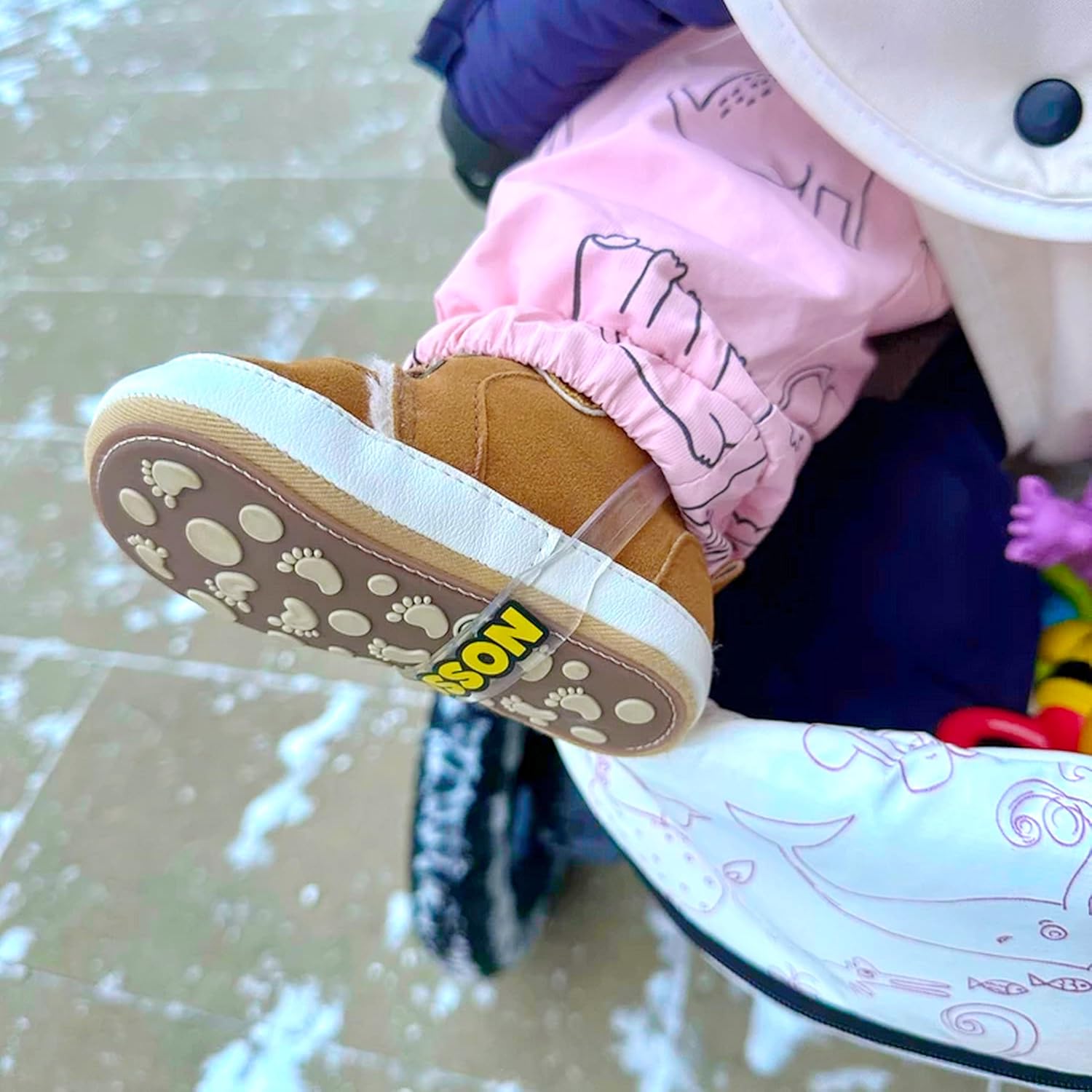 Perfect for Rain Snow Kids Waterproof Pants