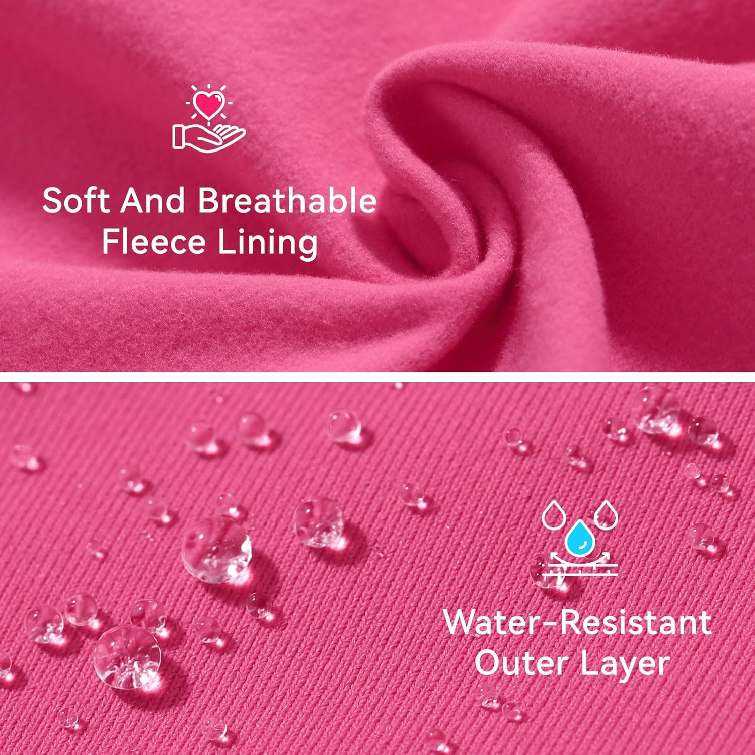 Baleaf Girls Thermal Fleece Jacket