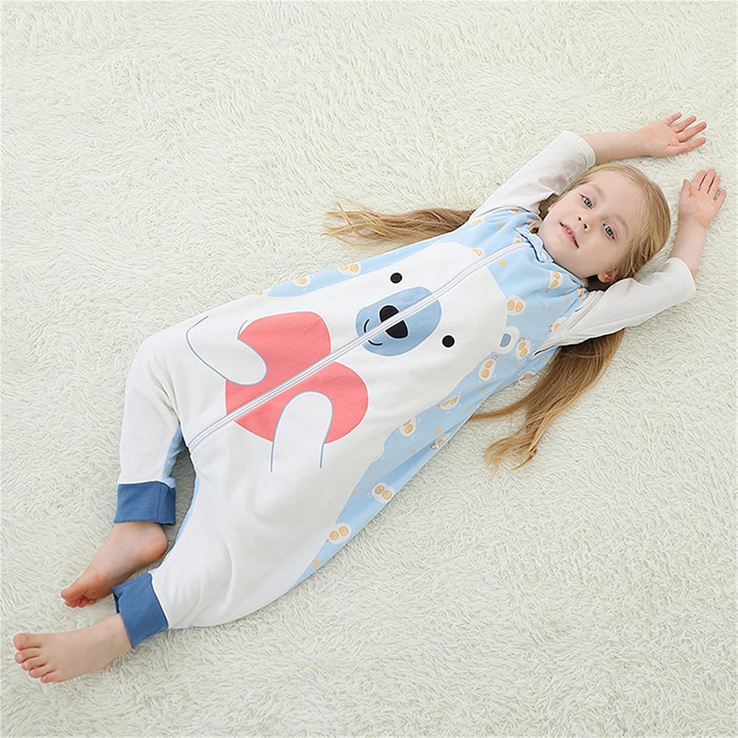 EnJoCho Cartoon Character Toddler Young Girl er Light Blue