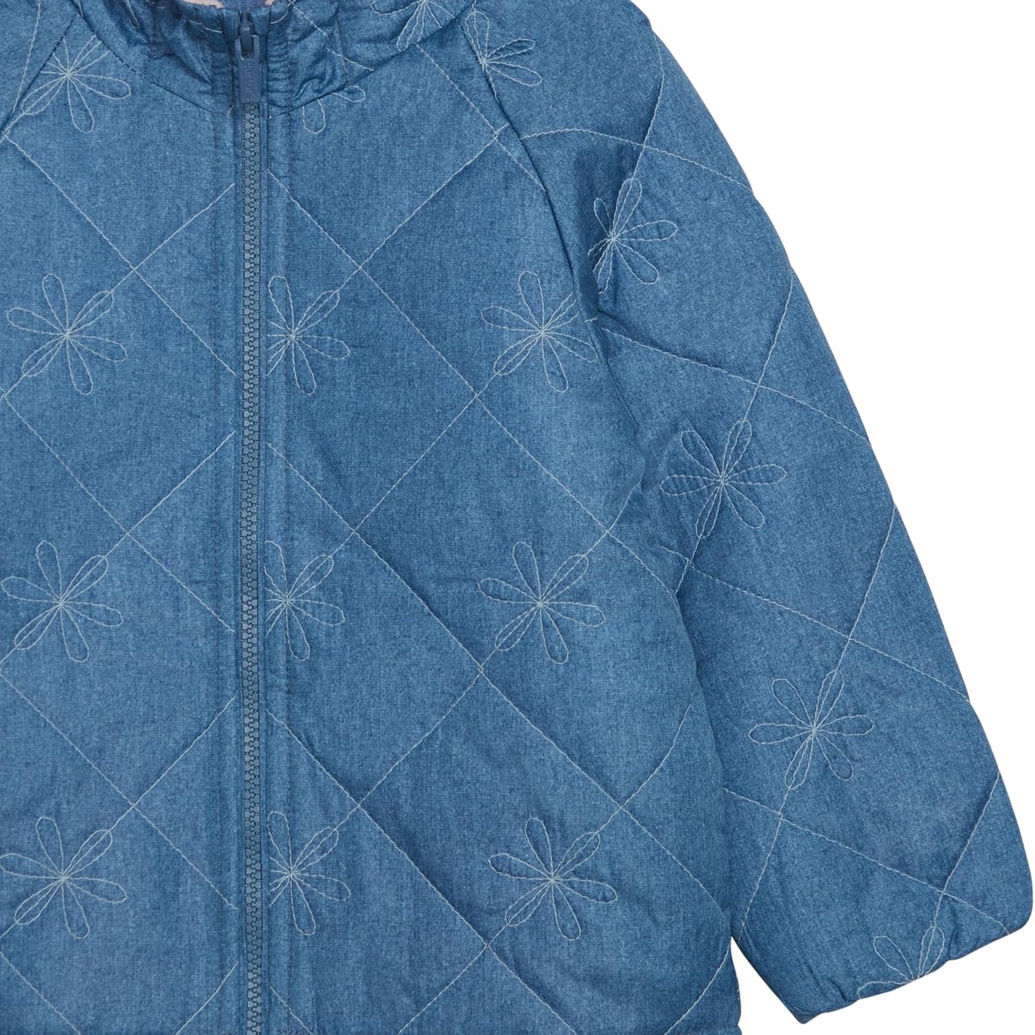 Carters Girls Daisy Diamond Quilted Jacket
