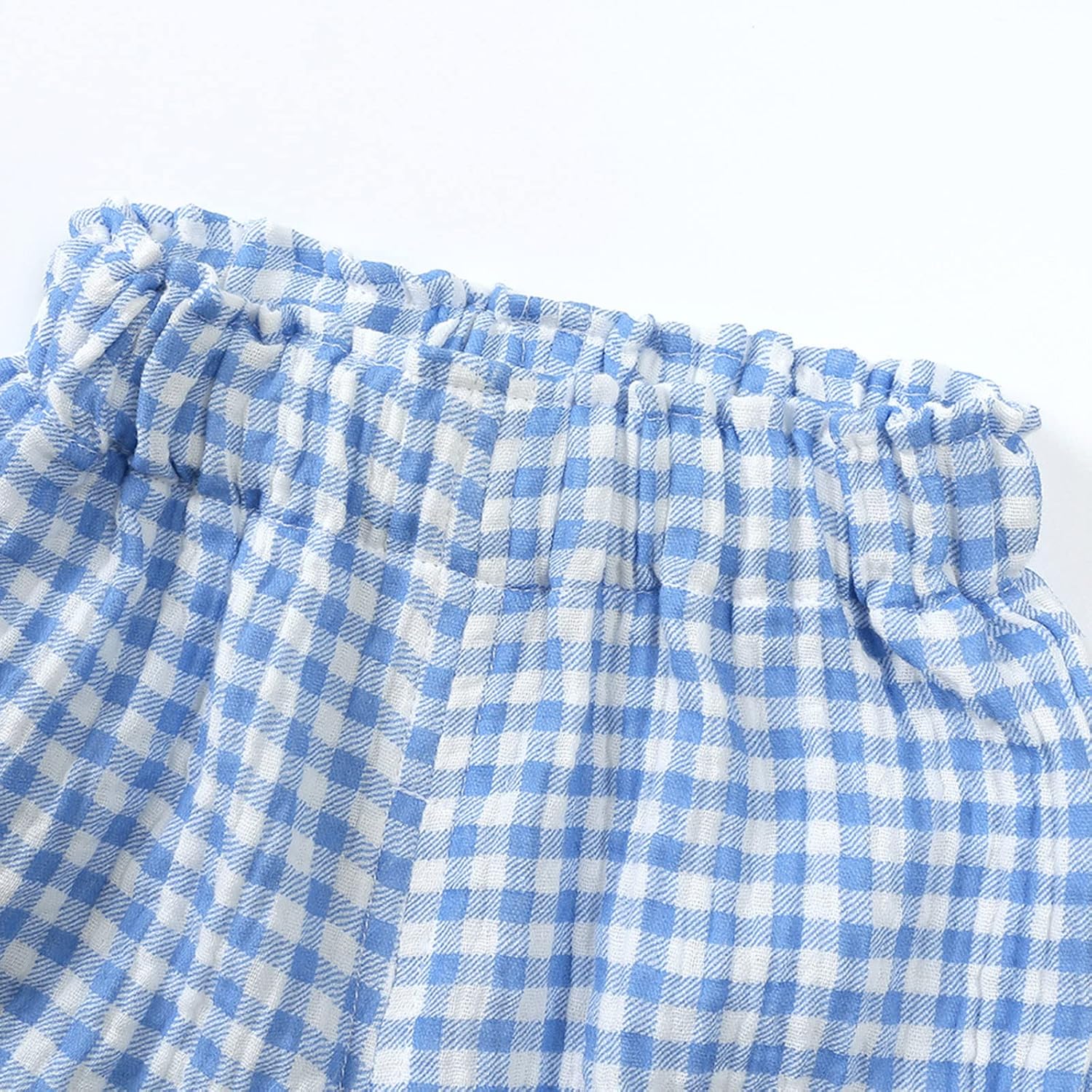 Cute summer cotton and linen shorts for babies and kids