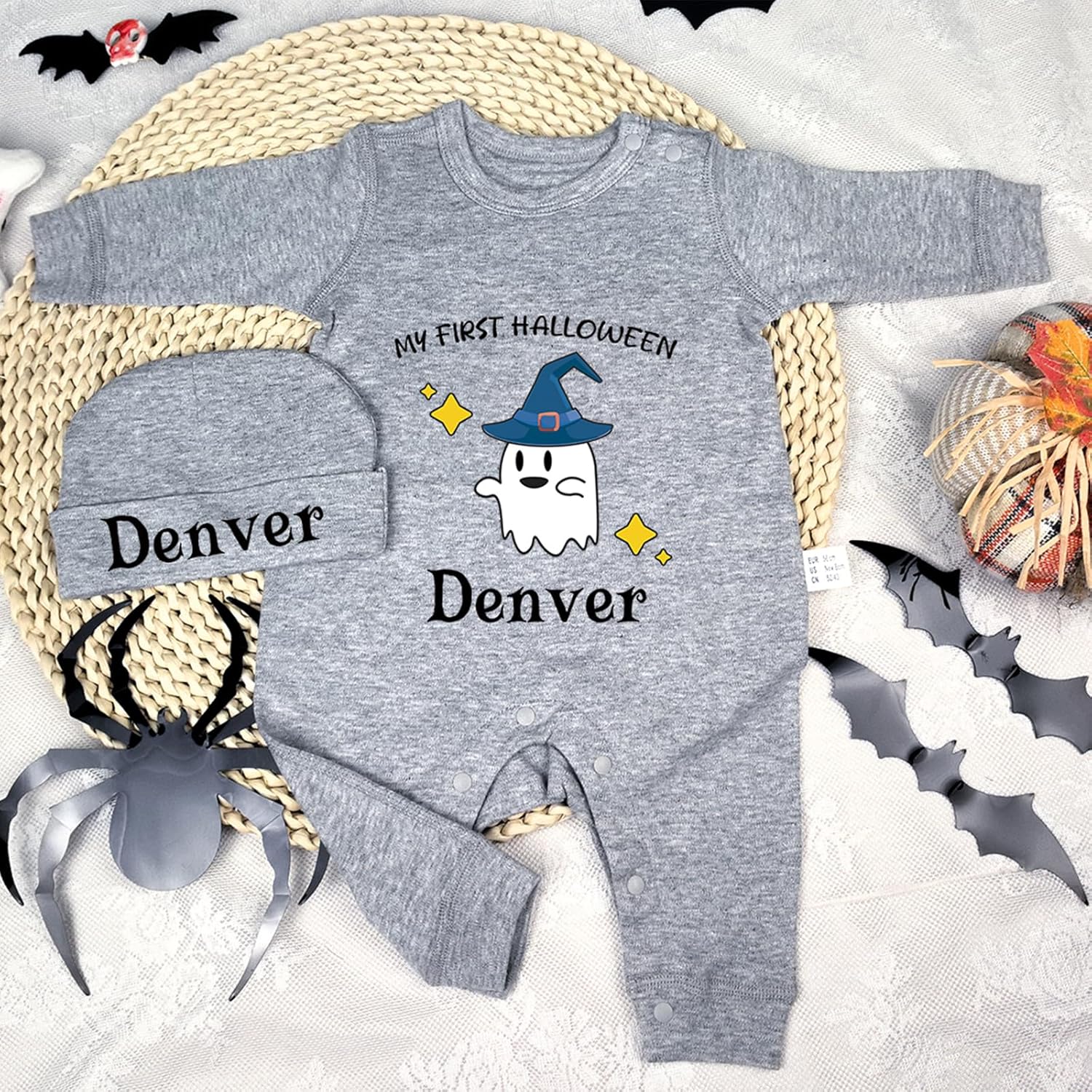 Personalized Newborn Outfit with Monogram