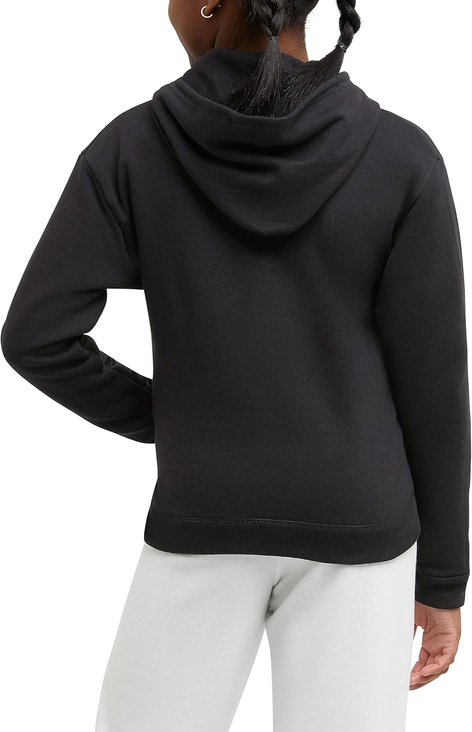 Comfy Eco-Friendly Full-Zip Hoodie for Girls